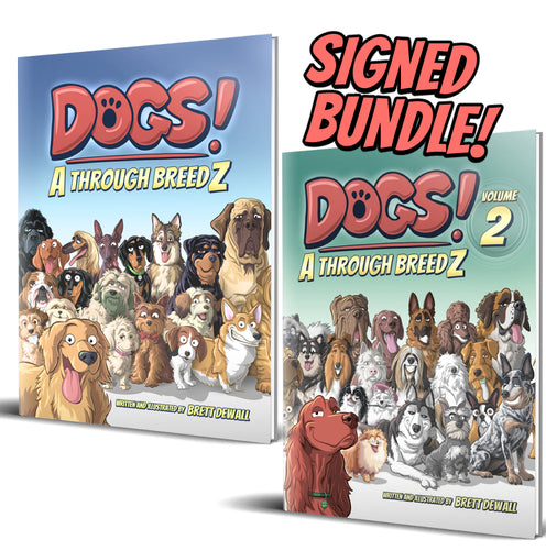 Doggy Book Bundle - Signed/Sketched