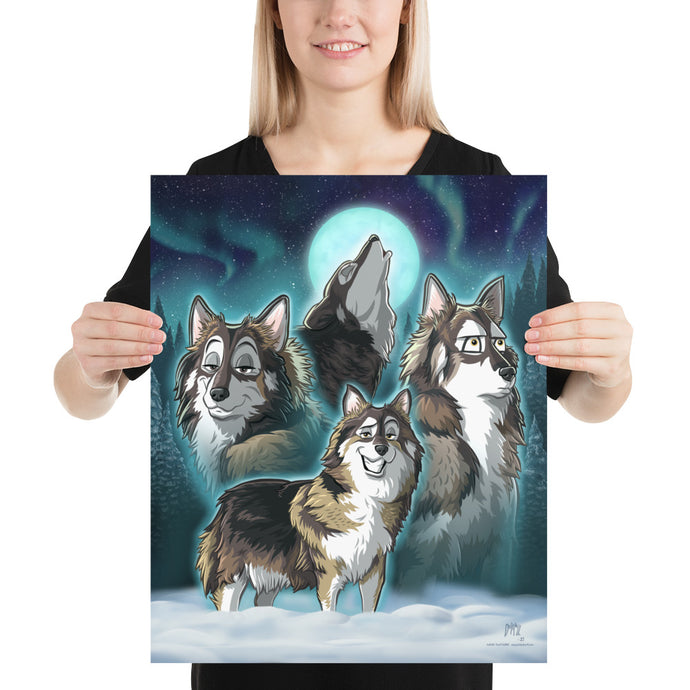 Wolf Shirt - the Poster