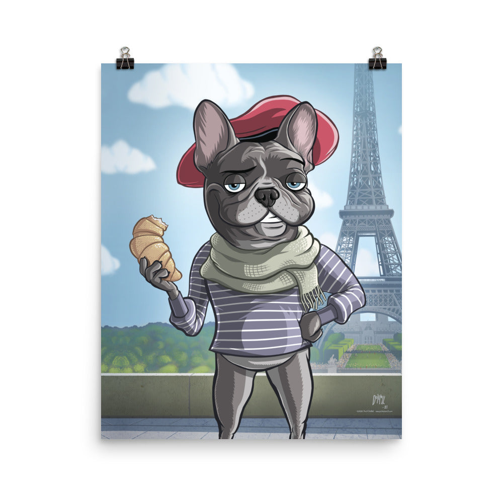 F is for French Bulldog